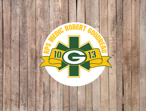 RPS Robert Goudreau 10-13 Support Fundraiser Decal - $3.00 Donated to Support Robert's Fight