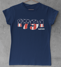 Load image into Gallery viewer, 1791 Nation Americana Women&#39;s T-Shirt