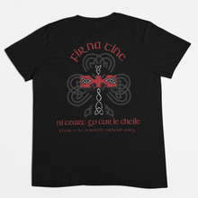Load image into Gallery viewer, "Fir Na Tine" Red Line Heritage Men's Tee