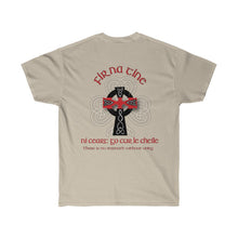 Load image into Gallery viewer, "Fir Na Tine" Red Line Heritage Men's Tee