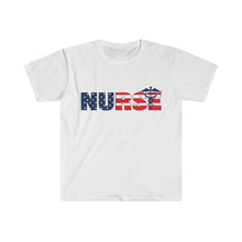 Load image into Gallery viewer, &quot;Nurse&quot; American Flag Men&#39;s Tee