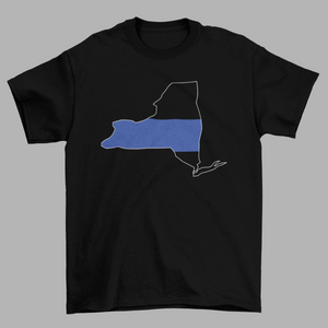 U.S. State Blue Line Mens T-Shirt