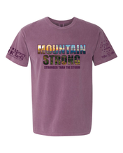 Load image into Gallery viewer, Mountain Strong Fundraiser T Shirt to Benefit Mercy Chefs with their Hurricane Relief Efforts