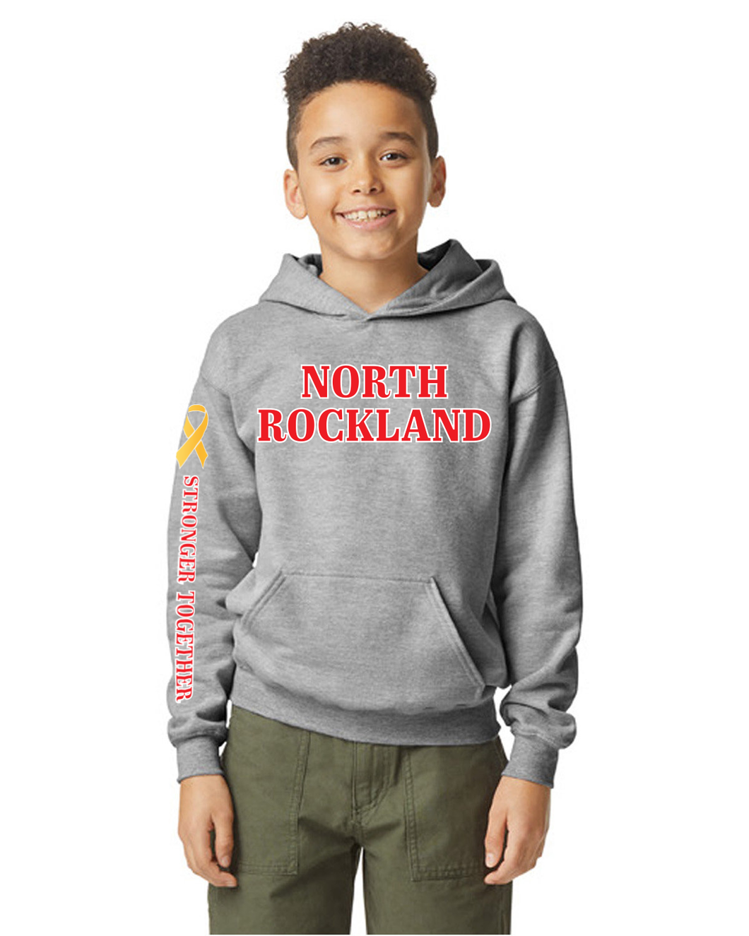 YOUTH North Rockland Childhood Cancer Awareness 2023 Sweatshirt
