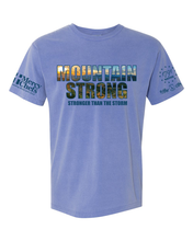 Load image into Gallery viewer, Mountain Strong Fundraiser T Shirt to Benefit Mercy Chefs with their Hurricane Relief Efforts