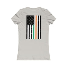 Load image into Gallery viewer, American-Irish Flag Heritage Women&#39;s Tee