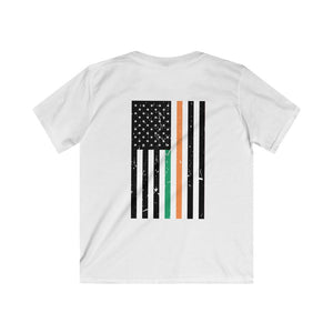 American-Irish Flag Heritage Kids Tee