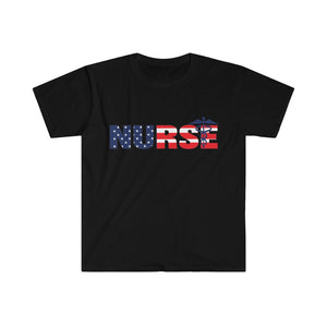 "Nurse" American Flag Men's Tee