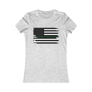 Thin Green Line Flag Women's Tee