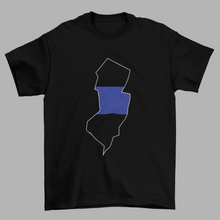 Load image into Gallery viewer, U.S. State Blue Line Mens T-Shirt