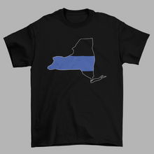 Load image into Gallery viewer, U.S. State Blue Line Mens T-Shirt