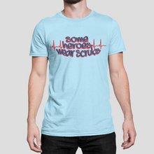 Load image into Gallery viewer, &quot;Some Heroes Wear Scrubs&quot; Men&#39;s Tee