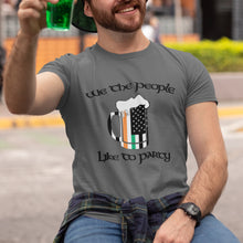 Load image into Gallery viewer, We the People Like to Party Irish Heritage Tee